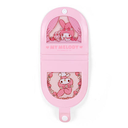 Sanrio My Melody Mirror with Vinyl Case Comb 8.5x1.2x8.2cm Fashion Accessory- Japan Figure Store - #1 Bring To You The Best Japanese Goods