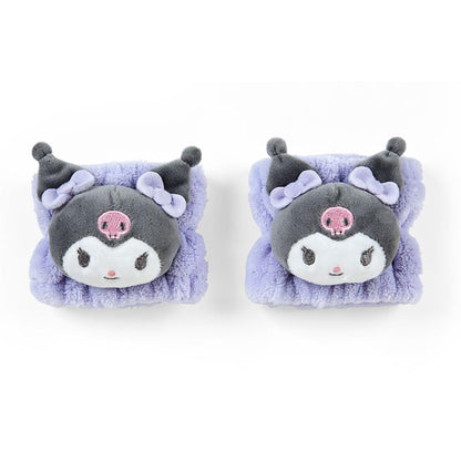 Sanrio Kuromi Microfiber Water Absorbent Wristbands 2-Piece Set- Japan Figure Store - #1 Bring To You The Best Japanese Goods