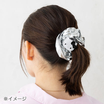 Sanrio Kuromi Scrunchie for Ages 3+ - Polyester Metallic Fabric 159565