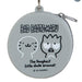 Sanrio Badtz-Maru Silicone Mini Case Charm Keychain 6.5x6.5x3Cm- Japan Figure Store - #1 Bring To You The Best Japanese Goods