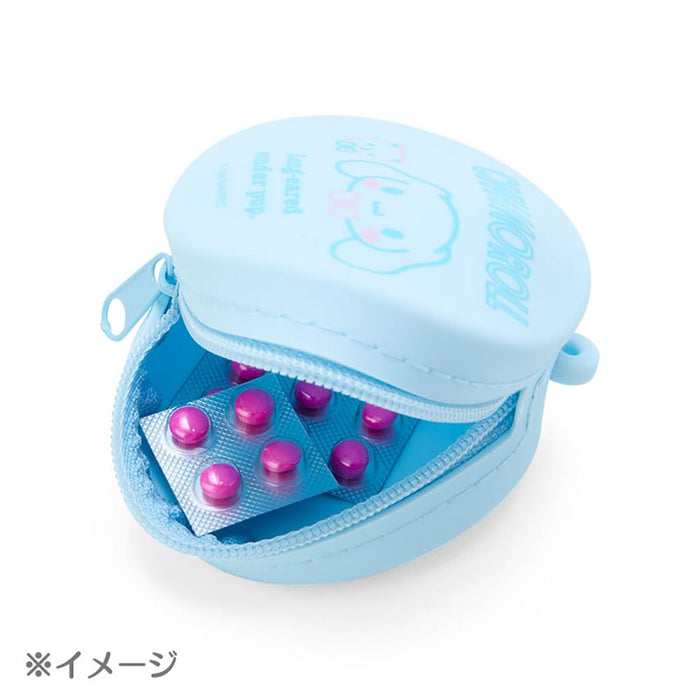 Sanrio Silicone Mini Case Keychain - Cinnamoroll 6.5cm x 6.5cm x 3cm Classic- Japan Figure Store - #1 Bring To You The Best Japanese Goods