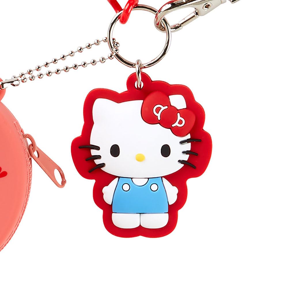 Sanrio Silicone Mini Case Keychain Hello Kitty 6.5x6.5x3cm Character Charm- Japan Figure Store - #1 Bring To You The Best Japanese Goods