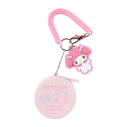 Sanrio My Melody Silicone Mini Case Keychain 6.5 x 6.5 x 3cm- Japan Figure Store - #1 Bring To You The Best Japanese Goods