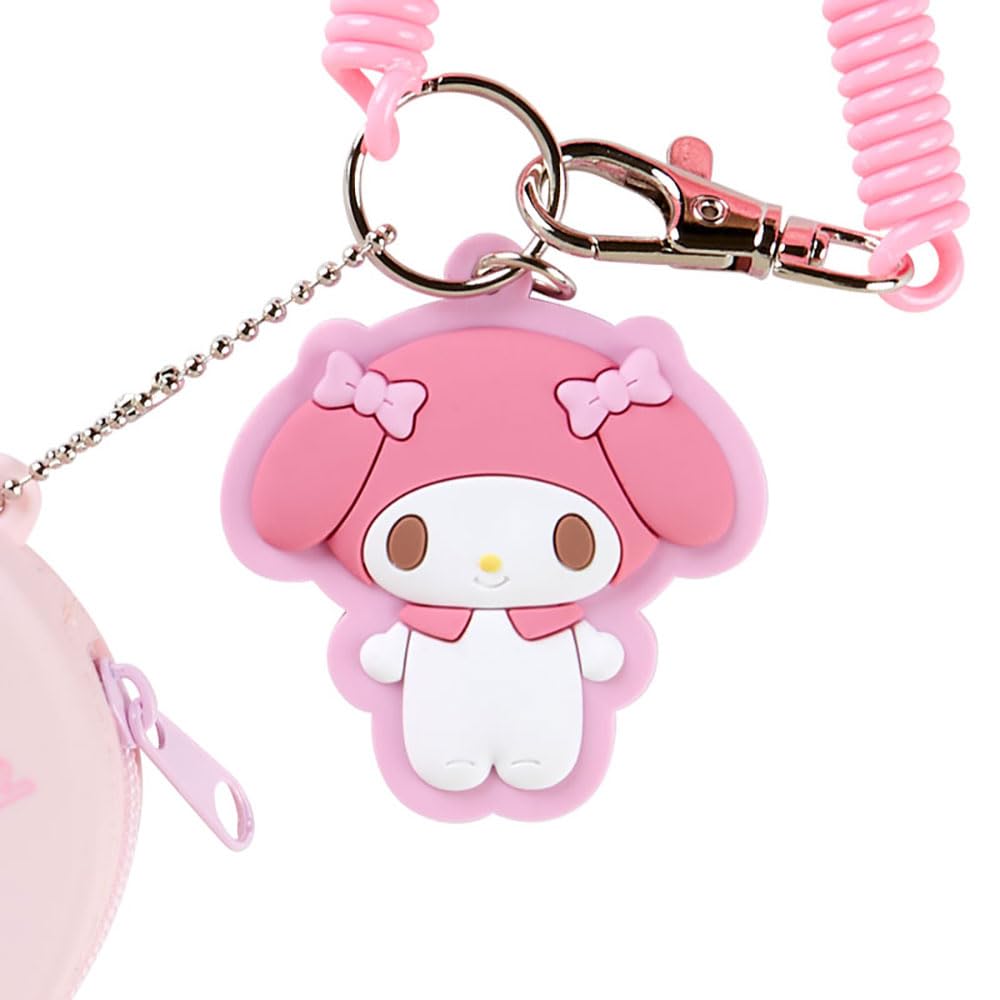 Sanrio My Melody Silicone Mini Case Keychain 6.5 x 6.5 x 3cm- Japan Figure Store - #1 Bring To You The Best Japanese Goods