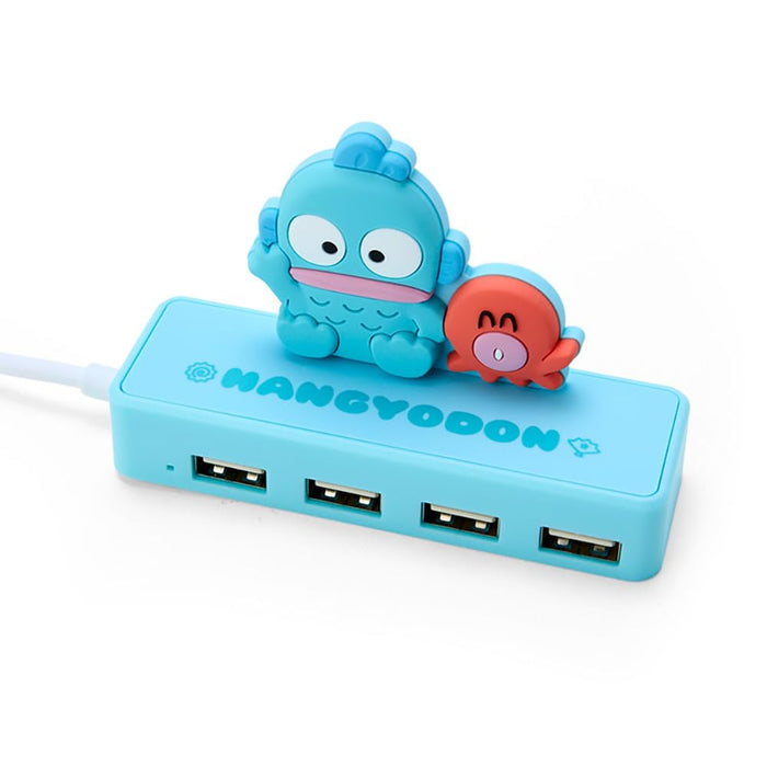 Sanrio Slim USB Hub Hangyodon Fish Character 6x9.5x3 Cm 327514- Japan Figure Store - #1 Bring To You The Best Japanese Goods