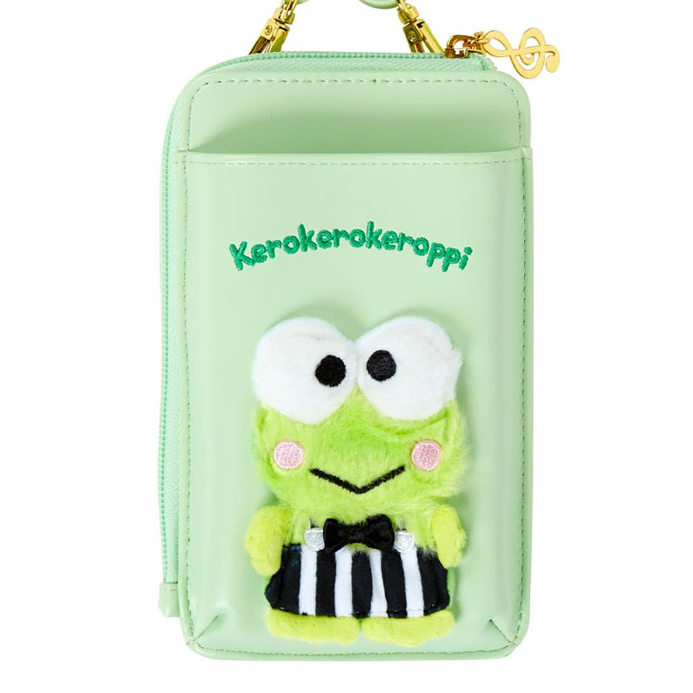 Sanrio Kerokerokeroppi Smartphone Shoulder for A Happy Life- Japan Figure Store - #1 Bring To You The Best Japanese Goods