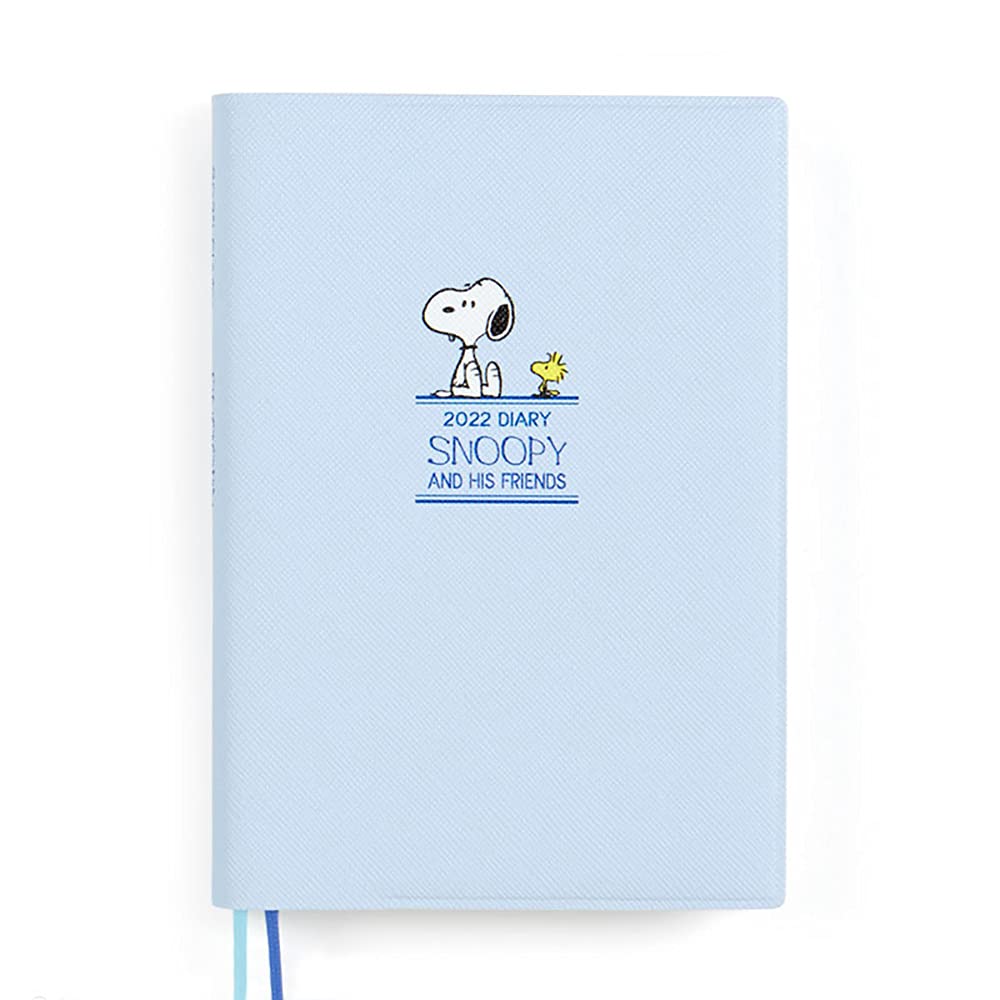 Sanrio Snoopy A6 Diary 2022 12-Month Planner- Japan Figure Store - #1 Bring To You The Best Japanese Goods