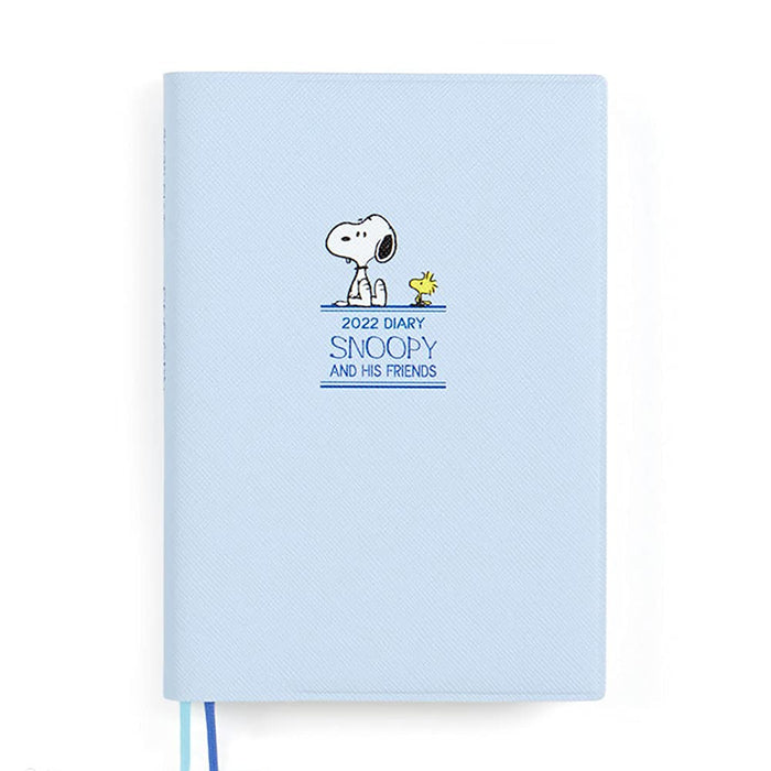 Sanrio Snoopy A6 Diary 2022 12-Month Planner- Japan Figure Store - #1 Bring To You The Best Japanese Goods