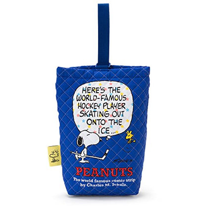 Sanrio Snoopy Quilted Shoe Bag Skate Design Durable and Stylish- Japan Figure Store - #1 Bring To You The Best Japanese Goods