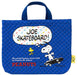 Sanrio Snoopy Quilted Tote Bag Skateboarding Design- Japan Figure Store - #1 Bring To You The Best Japanese Goods
