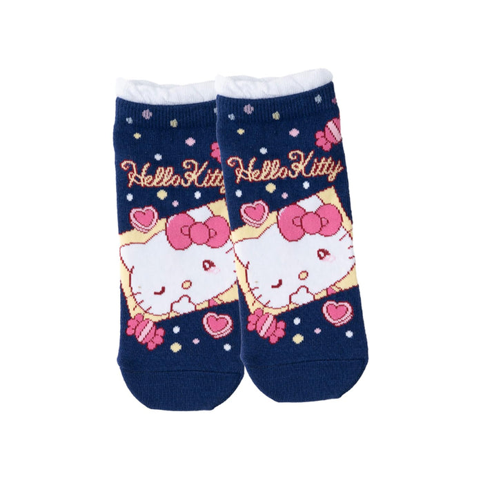 Sanrio Women's & Kids Short Socks - Cinnamoroll Hello Kitty More 15-25cm- Japan Figure Store - #1 Bring To You The Best Japanese Goods