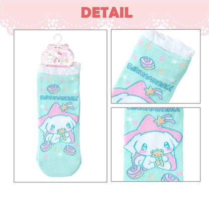 Sanrio Women's & Kids' Socks - Short Length Cinnamoroll Hello Kitty & More- Japan Figure Store - #1 Bring To You The Best Japanese Goods