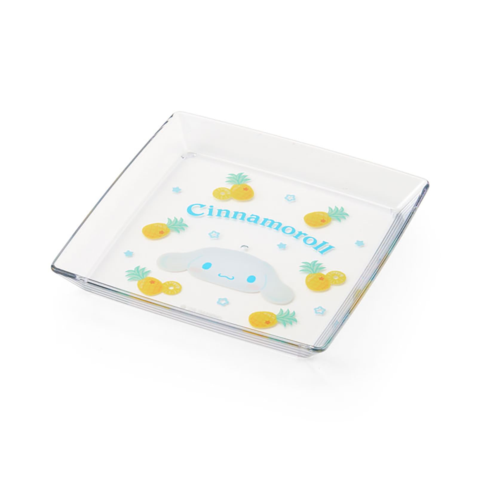 Sanrio Cinnamoroll Square Resin Plate Tableware 313611