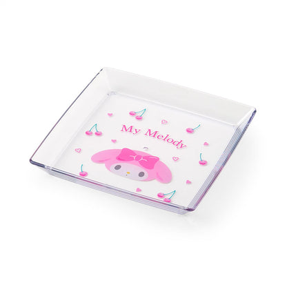 Sanrio My Melody Square Resin Plate Tableware 313602