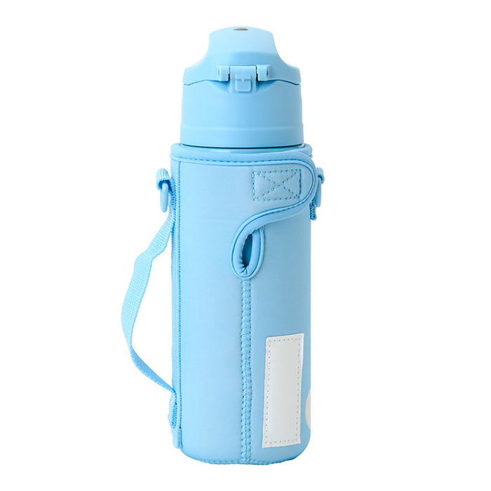 Sanrio Cinnamoroll Kids Stainless Steel Bottle 470ml One-Touch Cold Storage