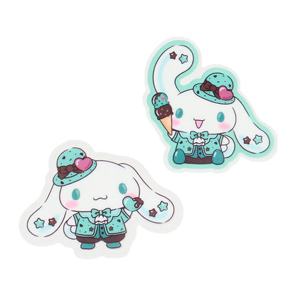 Sanrio Sticker Set Chocolate Mint Transparent PVC Material 444383