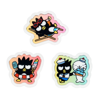 Sanrio Bad Badtz-Maru Summer Stickers Set PVC/CPP for Ages 3+- Japan Figure Store - #1 Bring To You The Best Japanese Goods