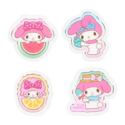 Sanrio My Melody Summer Stickers PVC for Ages 3+ - 176231- Japan Figure Store - #1 Bring To You The Best Japanese Goods