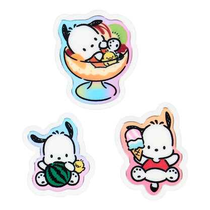 Sanrio Pochacco Summer Stickers Set PVC/CPP for Ages 3+ 176311- Japan Figure Store - #1 Bring To You The Best Japanese Goods