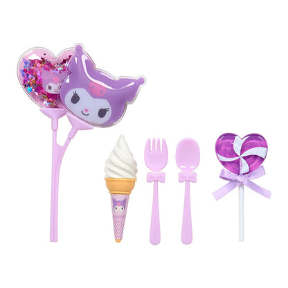 Sanrio Kuromi Coffret d'accessoires gourmands Pitatto Friends pour enfants de 3 ans et plus 152153