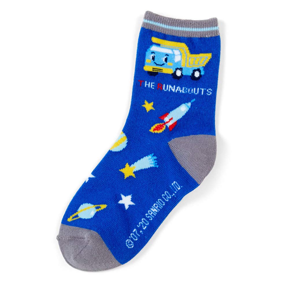 Sanrio The Runabouts Kids Socks 3-Pair Set Rocket 13-15Cm- Japan Figure Store - #1 Bring To You The Best Japanese Goods