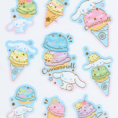 Sanrio Tracing Paper Stickers Ice Party Cinnamoroll Pack 326658- Japan Figure Store - #1 Bring To You The Best Japanese Goods