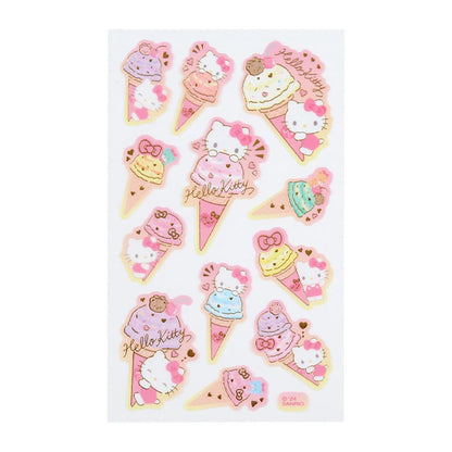Sanrio Hello Kitty Ice Party Tracing Paper Stickers 326313- Japan Figure Store - #1 Bring To You The Best Japanese Goods