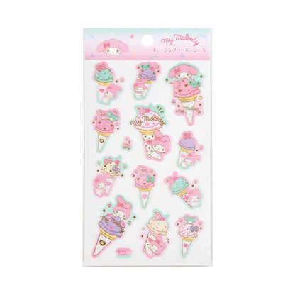 Sanrio My Melody Tracing Paper Stickers Ice Party Set- Japan Figure Store - #1 Bring To You The Best Japanese Goods