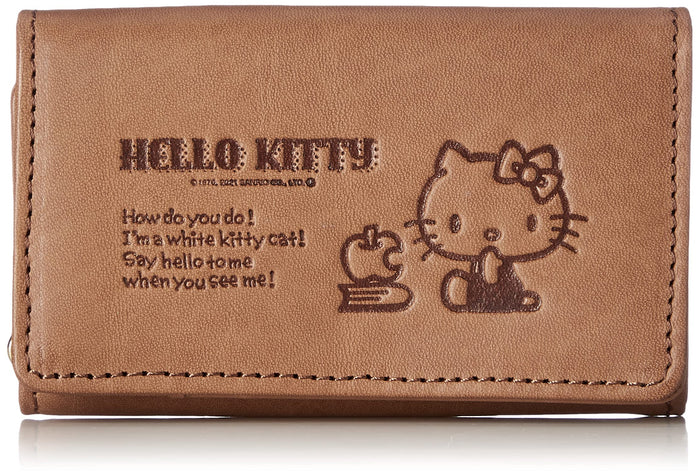 Sanrio Tri-Fold Wallet 87063 for Women - Brown- Japan Figure Store - #1 Bring To You The Best Japanese Goods