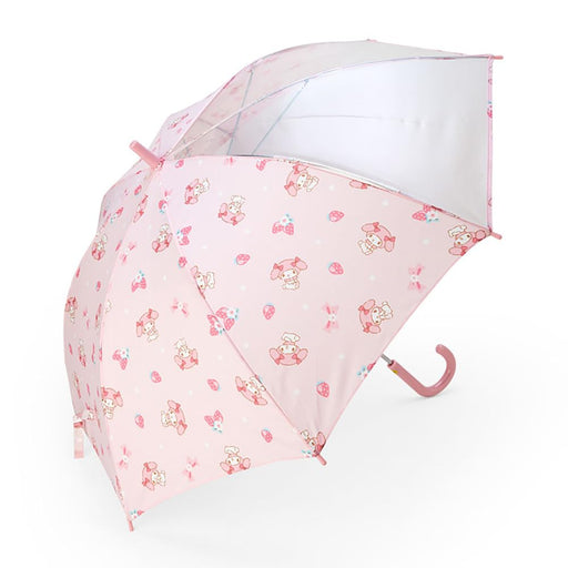 Sanrio 55Cm My Melody Kids Long Umbrella - Cute Character Design- Japan Figure Store - #1 Bring To You The Best Japanese Goods