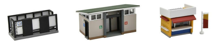 Tomytec Scenery Accessories: Station Front Scene Set A Diorama Supplies- Japan Figure Store - #1 Bring To You The Best Japanese Goods