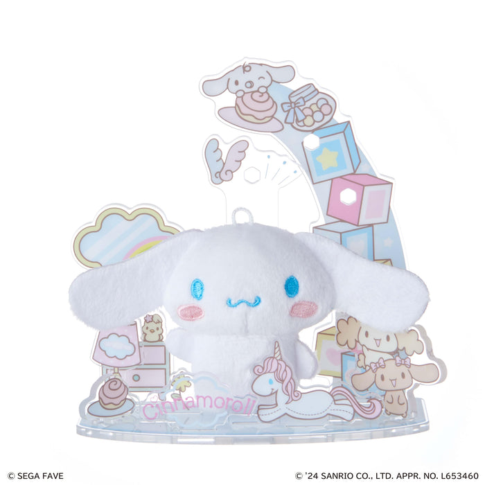 Sega Fave Acrylic Plush Sanrio Cinnamoroll - Soft Collectible Toy- Japan Figure Store - #1 Bring To You The Best Japanese Goods