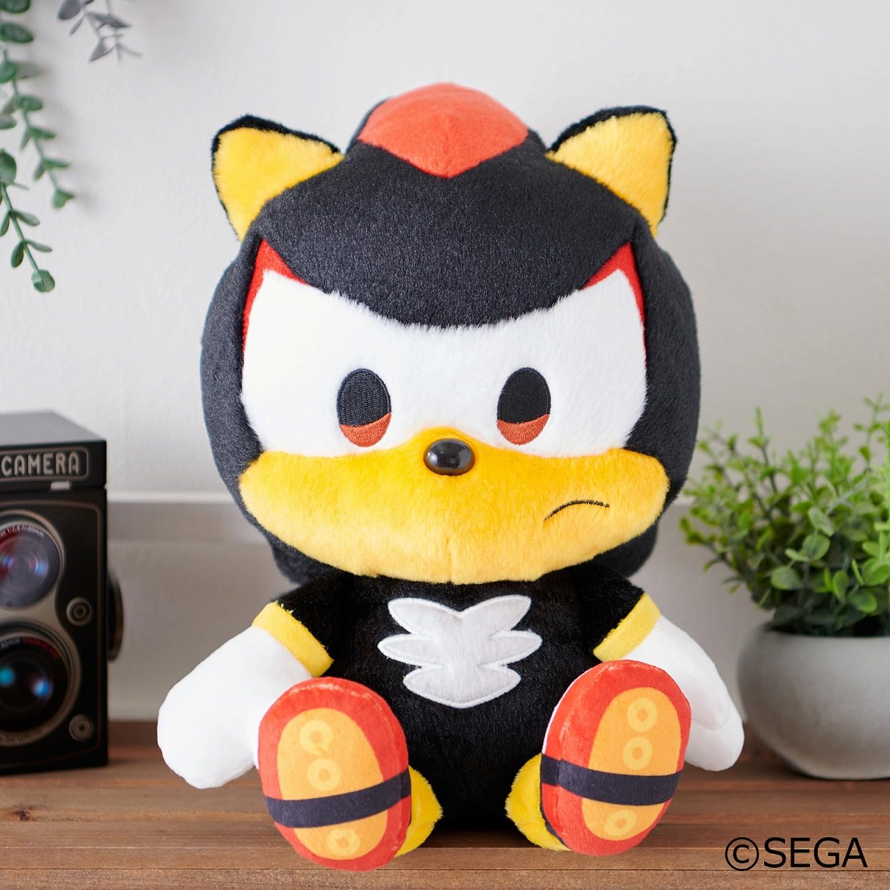 Sega Toys Sonic & Friends Shadow Plush Toy Medium Size