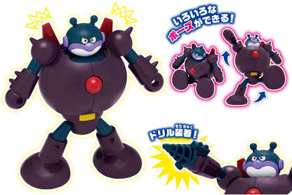 Sega Fave Anpanman Museum Series High Rail Baikinman Train Toy- Japan Figure Store - #1 Bring To You The Best Japanese Goods