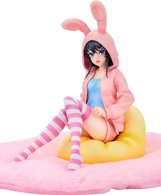 Kadokawa Seishun Buta Yarou Sakurajima Mai 1/7 Hoodie Look Rabbit Ears Ver. Figure- Japan Figure Store - #1 Bring To You The Best Japanese Goods