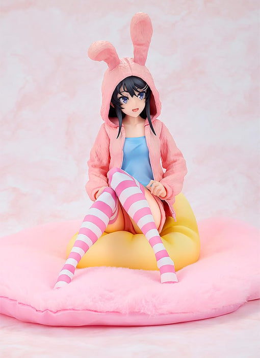 Kadokawa Seishun Buta Yarou Sakurajima Mai 1/7 Hoodie Look Rabbit Ears Ver. Figure- Japan Figure Store - #1 Bring To You The Best Japanese Goods
