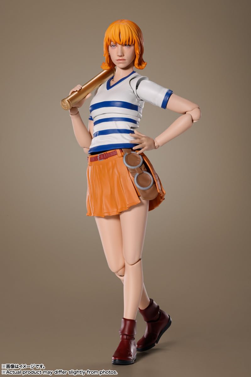 Tamashii Nations SHFiguarts Nami One Piece Netflix Series 150mm Movable Figure- Japan Figure Store - #1 Bring To You The Best Japanese Goods
