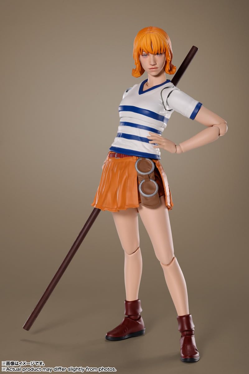Tamashii Nations SHFiguarts Nami One Piece Netflix Series 150mm Movable Figure- Japan Figure Store - #1 Bring To You The Best Japanese Goods