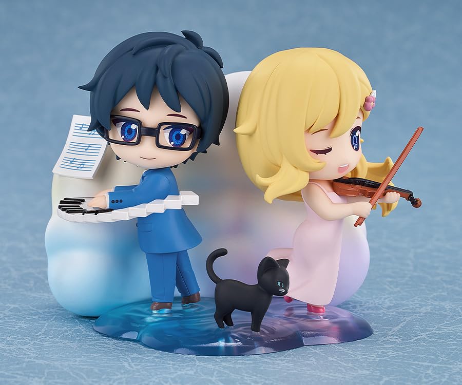 Good Smile Arts Shanghai Qset Arima Kousei Miyazono Kaori Figure Set- Japan Figure Store - #1 Bring To You The Best Japanese Goods