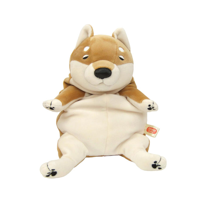 Shinada Global Mochi Series 14x14x22cm Medium Akashiba Dog Stuffed Animal- Japan Figure Store - #1 Bring To You The Best Japanese Goods