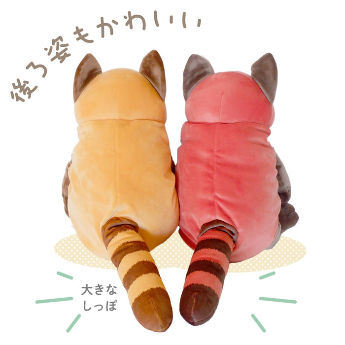 Shinada Global Mochi Lesser Red Panda Mini Plush Toy 7x5x14cm Mors-0088R- Japan Figure Store - #1 Bring To You The Best Japanese Goods