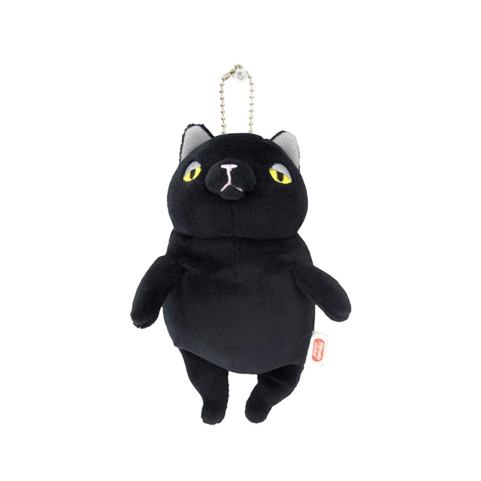 Shinada Global Mochi Mini Plush Black Cat 7x5x14cm Animal Toy Mochi Neko Series- Japan Figure Store - #1 Bring To You The Best Japanese Goods