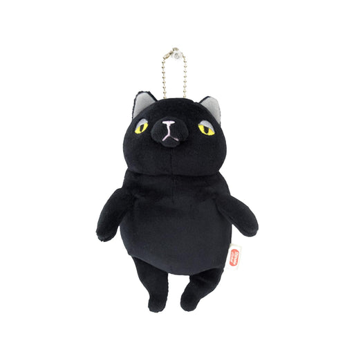 Shinada Global Mochi Mini Plush Black Cat 7x5x14cm Animal Toy Mochi Neko Series- Japan Figure Store - #1 Bring To You The Best Japanese Goods