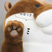 Shinada Global Mochi Otter Plush Brown Medium Size 14x14x22cm - Mokw-0230B- Japan Figure Store - #1 Bring To You The Best Japanese Goods