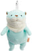 Shinada Global Mochi Series Mini Plush Otter Pastel Mint 7x5x14 cm - Mokw-0088Pm- Japan Figure Store - #1 Bring To You The Best Japanese Goods