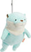 Shinada Global Mochi Series Mini Plush Otter Pastel Mint 7x5x14 cm - Mokw-0088Pm- Japan Figure Store - #1 Bring To You The Best Japanese Goods