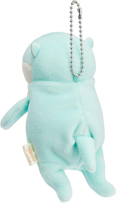 Shinada Global Mochi Series Mini Plush Otter Pastel Mint 7x5x14 cm - Mokw-0088Pm- Japan Figure Store - #1 Bring To You The Best Japanese Goods