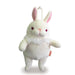 Shinada Global Mini Mochi Rabbit Standing Ears White Stuffed Animal 7x5x14cm- Japan Figure Store - #1 Bring To You The Best Japanese Goods