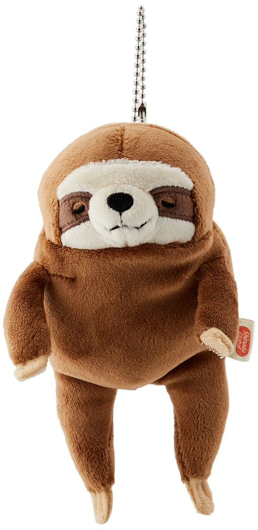 Shinada Global Mini Mochi Series Brown Sloth Stuffed Animal 7x5x14 cm- Japan Figure Store - #1 Bring To You The Best Japanese Goods