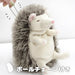 Shinada Global Mochihari Mochi Series Small Brown Hedgehog Stuffed Animal with Ball Chain- Japan Figure Store - #1 Bring To You The Best Japanese Goods